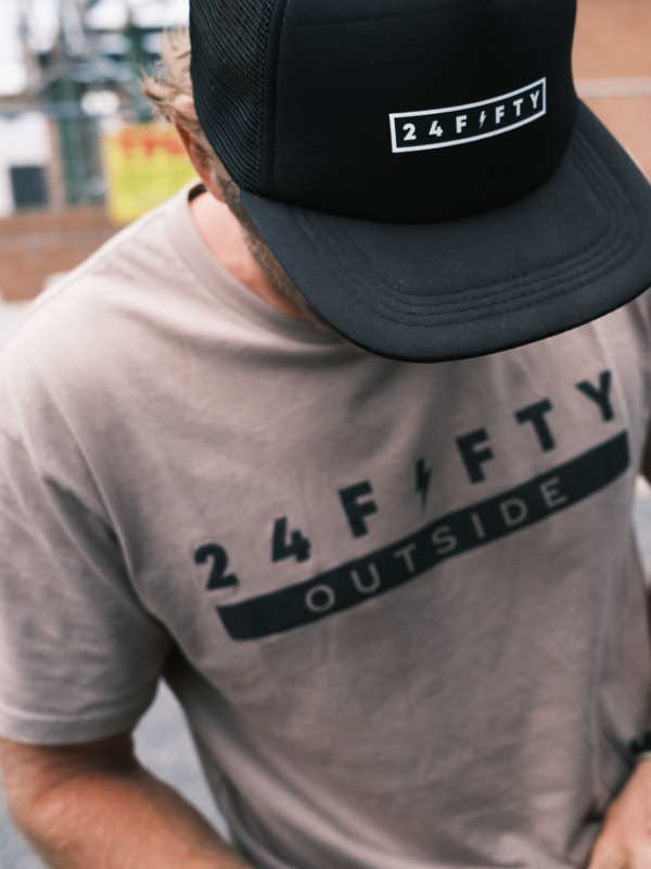 OUTSIDE OG LOGO - SMOKED TAUPE